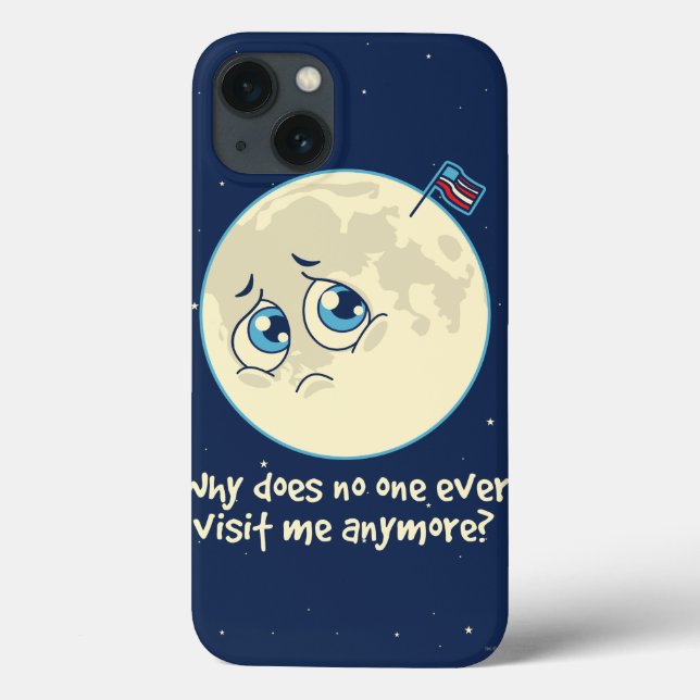 Sad Moon Case-Mate iPhone Case (Back)