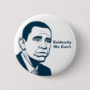 Sad Obama Button