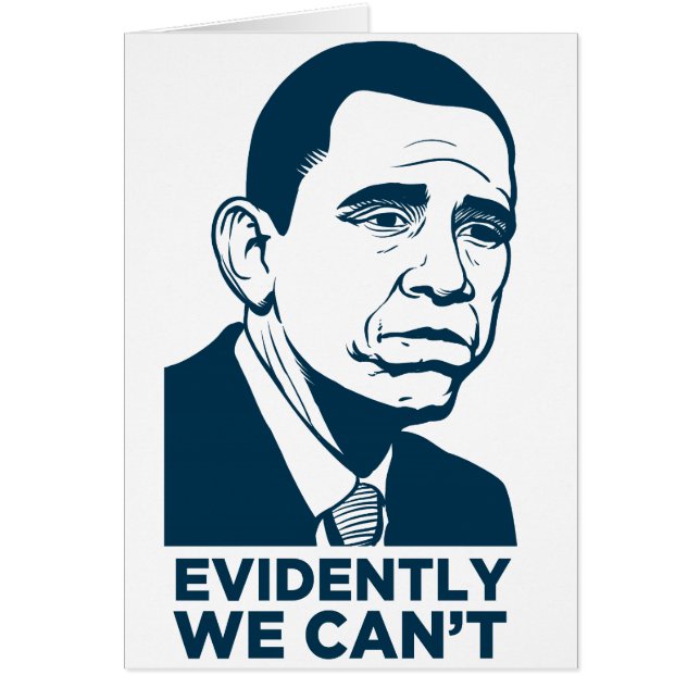 Sad Obama Card (Front)