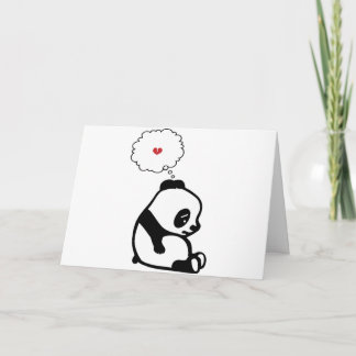 Sad Panda Card