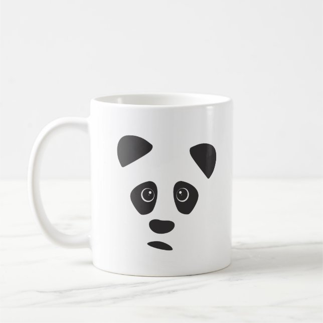 Sad Panda Coffee Mug (Left)