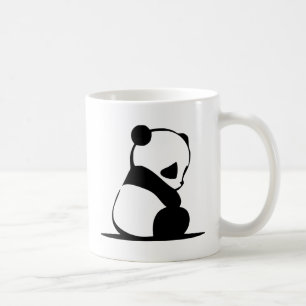 Sad Panda - Cute Baby Panda Bear Coffee Mug