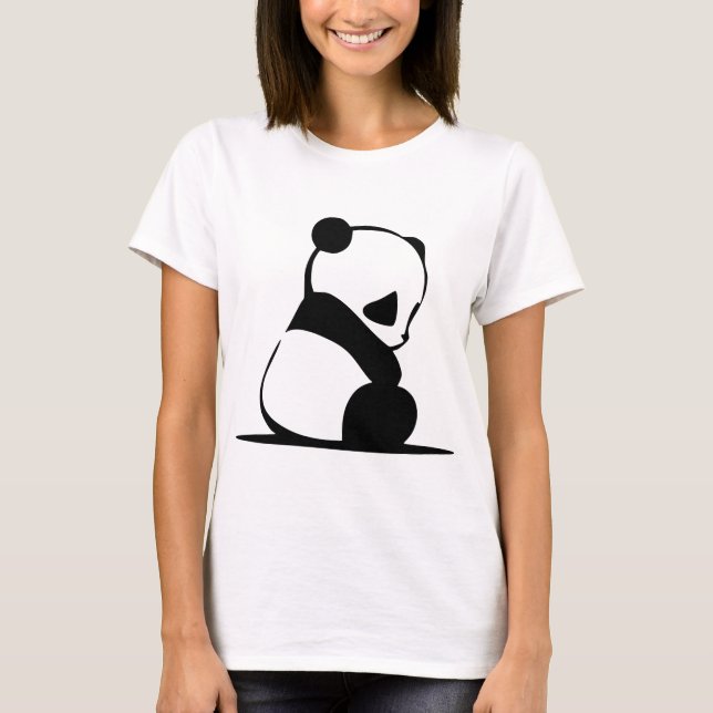 Sad Panda T-Shirt (Front)