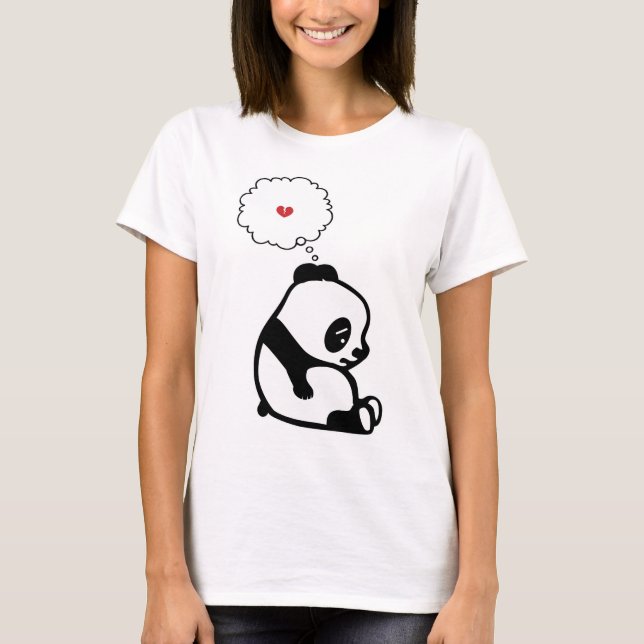Sad Panda T-Shirt (Front)
