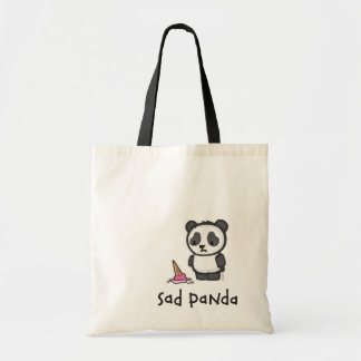 Sad Panda tote bag