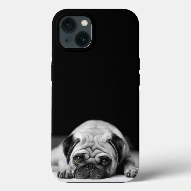 Sad Pug Case-Mate iPhone Case (Back)