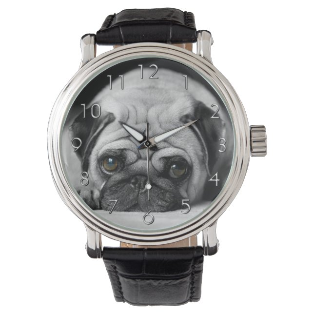 Sad Pug Watch (Front)