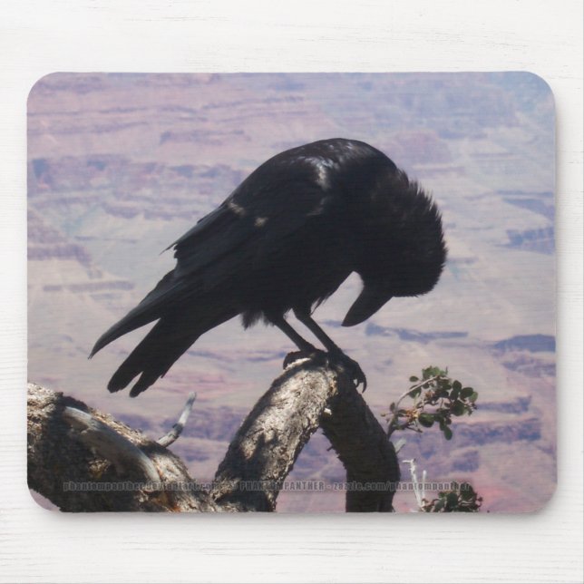 Sad Raven Mousepad (Front)