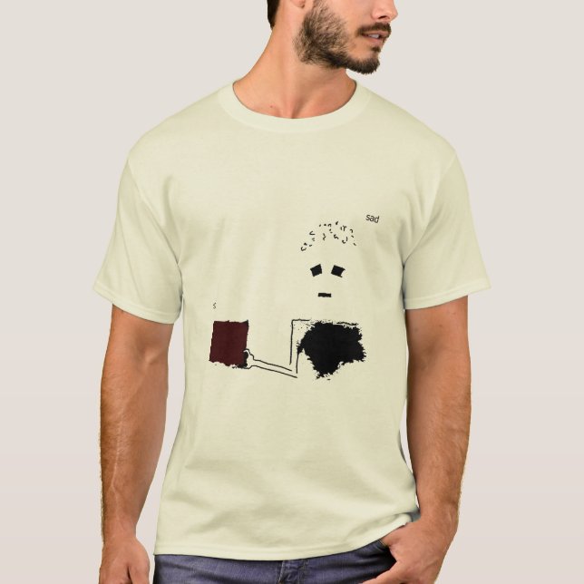 Sad Red Shirt (Front)