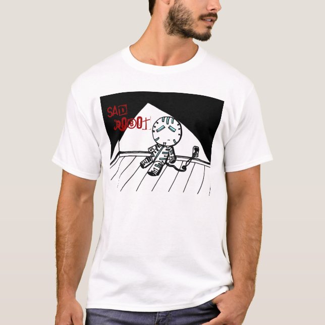 Sad Robot Shirt (Front)