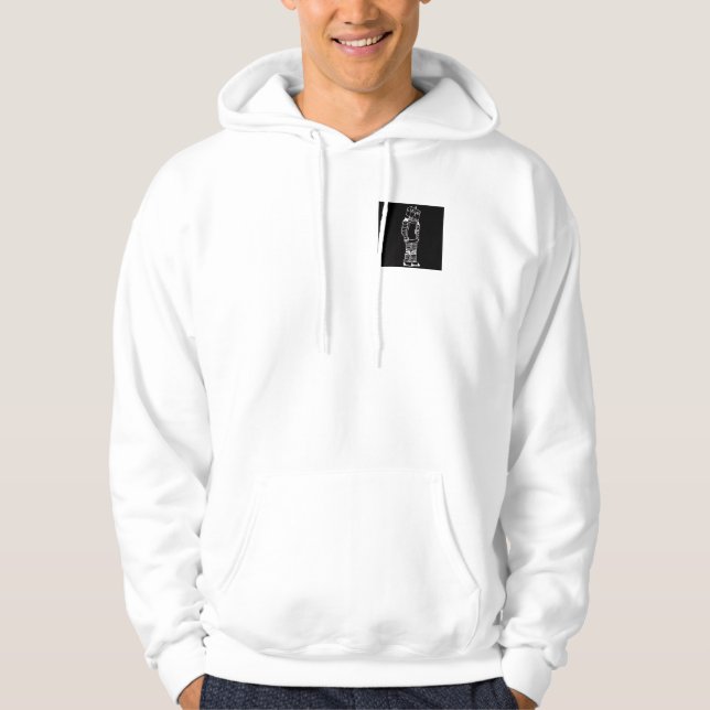 Sad Robot/Super Robot Zip Up Hoody (Front)