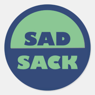 Sad Sack Sticker