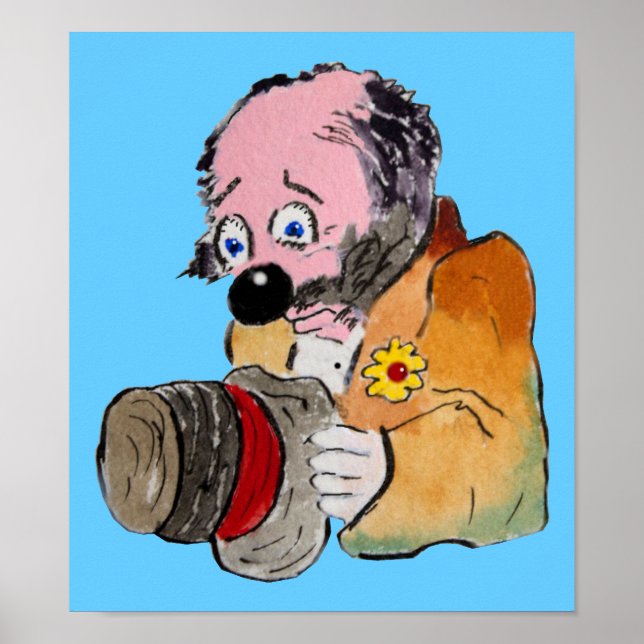 Sad Sam Clown Print (Front)