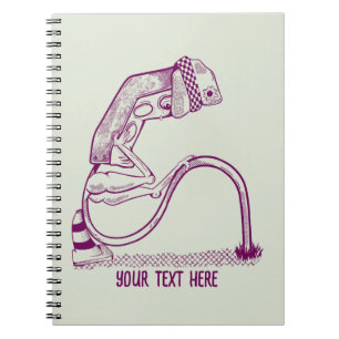 Sad traffic light  notebook