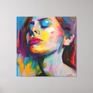Sad women  canvas print