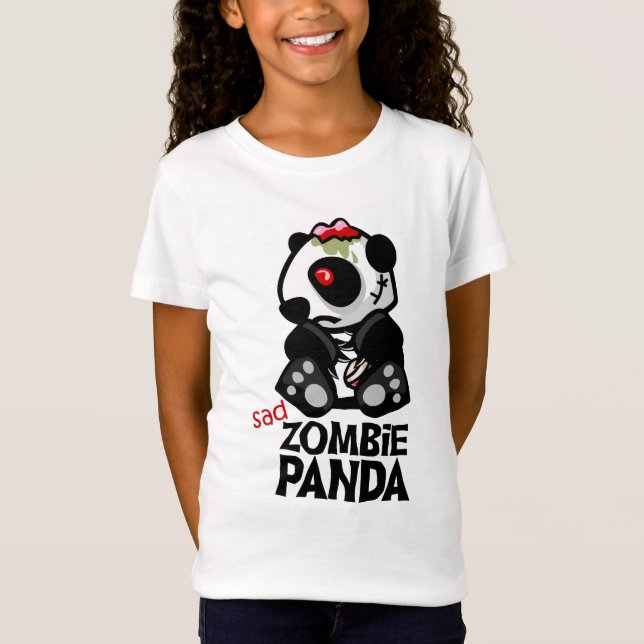 *sad* Zombie Panda T-Shirt (Front)