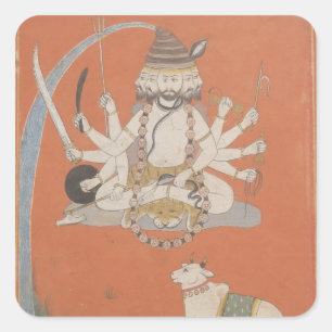 Sadashiva, Rajasthan Square Sticker
