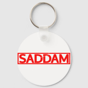 Saddam Stamp Key Ring