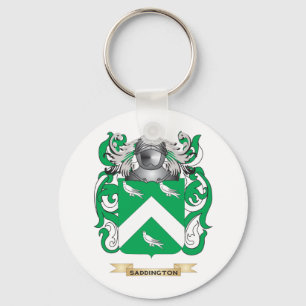 Saddington Coat of Arms (Family Crest) Key Ring
