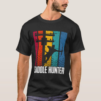 Saddle Hunter Archery Bowhunter Archer Bow Hunting T-Shirt