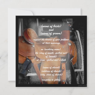 saddle i invitation
