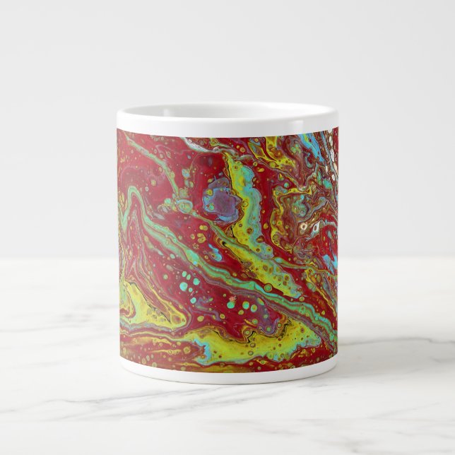 Saddle Up 3 Free Form Psychedelic Drink Cup (Front)