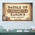 Saddle Up Country Western Cowboy