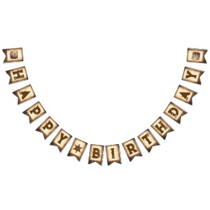 Saddle Up Country Western Cowboy Bunting