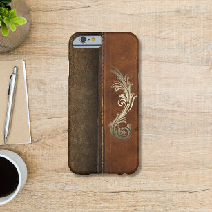 Saddle Up Tan Faux Leather Barely There iPhone 6 Case