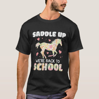 Saddle Up We'Re Back To School T-Shirt
