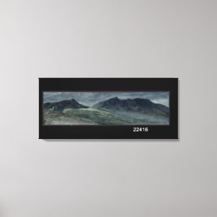Saddleback and Part of Skiddaw Canvas Print