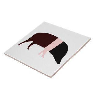 Saddleback Pig Tile