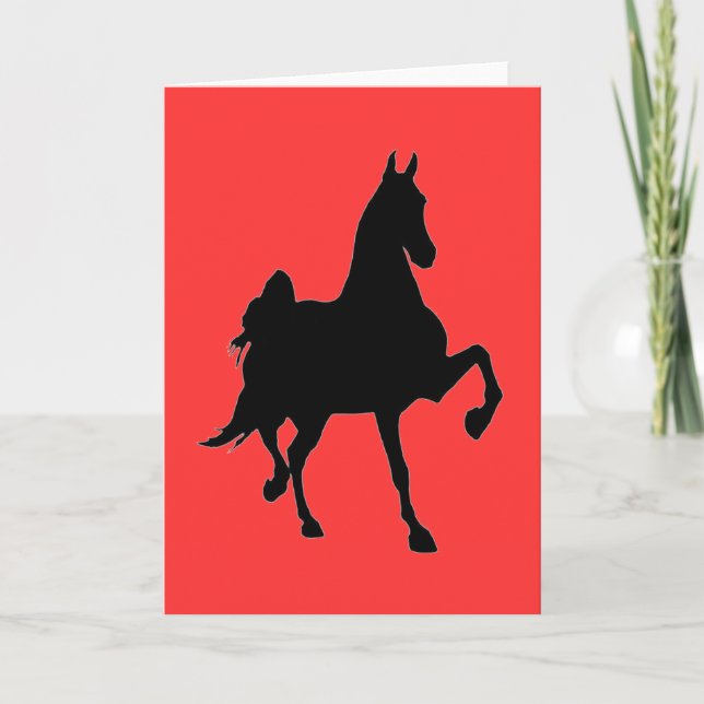 Saddlebred Card (Front)