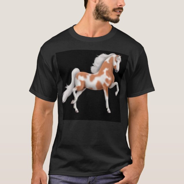 Saddlebred Paint Horse Dark T-Shirt (Front)