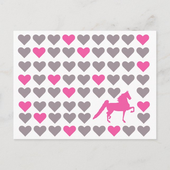 Saddlebred Postcard - American Saddlebred Love (Front)