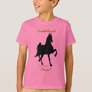 Saddlebreds Shine -- Kids Tee