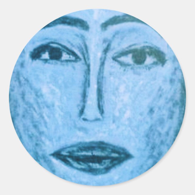 SADE CLASSIC ROUND STICKER (Front)