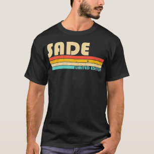 SADE Name Personalized Retro Vintage 80s 90s Birth T-Shirt