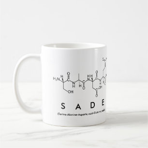 Sade peptide name mug