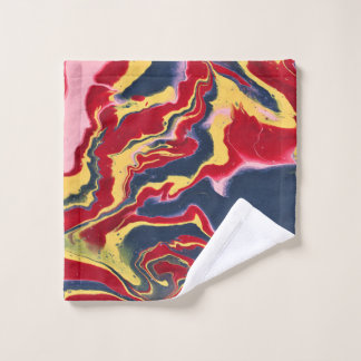 Sadie 1 Crazy Colourful Abstract Bath Towel Set