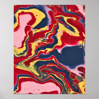 Sadie 1 Crazy Colourful Abstract Print