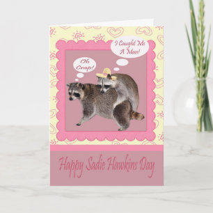 Sadie Hawkins Day Greeting Card