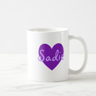 Sadie in Purple Coffee Mug