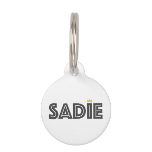 Sadie Pet Tag