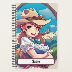 Sadie The Cowgirl,With Customisable Nametag Planner