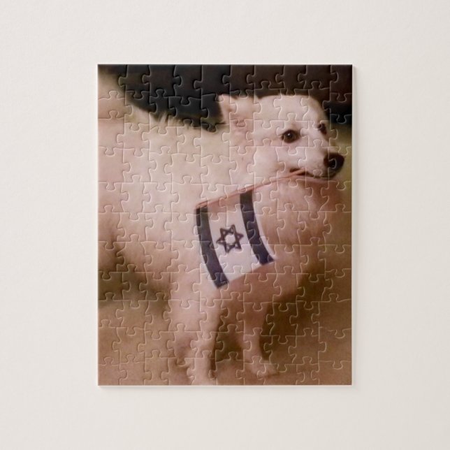 Sadie the Jewish Dog Jigsaw Puzzle (Vertical)