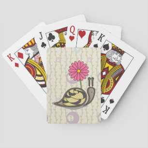 Sadie the Snail Classic Playing Cards