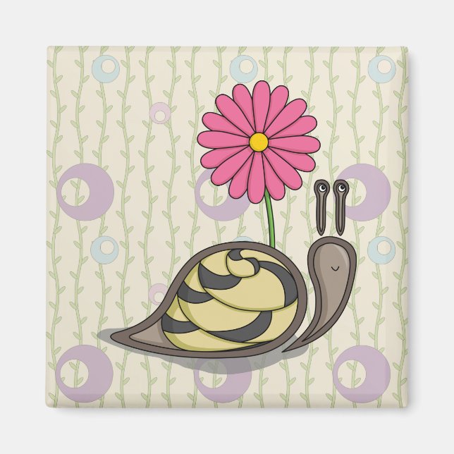 Sadie the Snail Magnet (Front)
