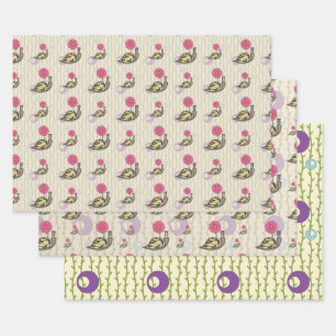Sadie the Snail Wrapping Paper Set