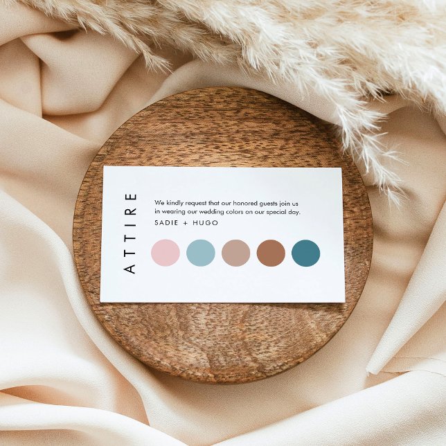 SADIE Wedding Guest Attire Enclosure Card (Creator Uploaded)